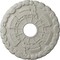 Ekena Millwork Kendall Train Station Medallion (Canopies up to 3 7/8"), 18 1/2"OD x 3 7/8"ID x 1"P, Pot of Cream CM18KDPCF - alternate 1